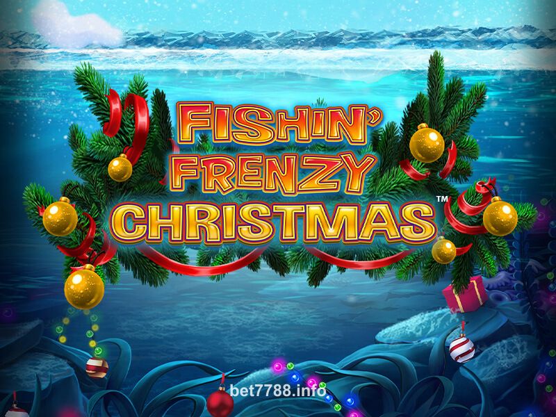 Imagem do jogo Fishin' Frenzy Christmas no bet7788